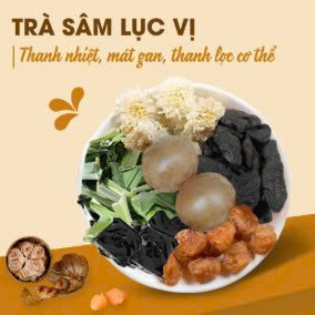 Minh họa Trà sâm lục vị dưỡng nhan