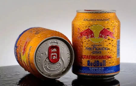 Minh họa Redbull ( Bò húc)