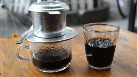 Minh họa Cà phê đen đá