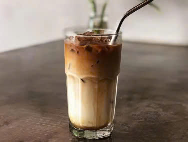 Minh họa Cà phê sữa tươi